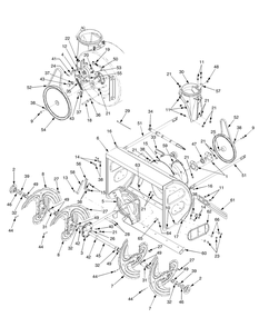 Part Location Diagram of 738-04156 MTD Axle:spiral